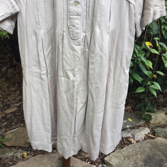 Sandro Dress 2 Tan Pockets Short Sleeves Paris - Picture 2 of 8